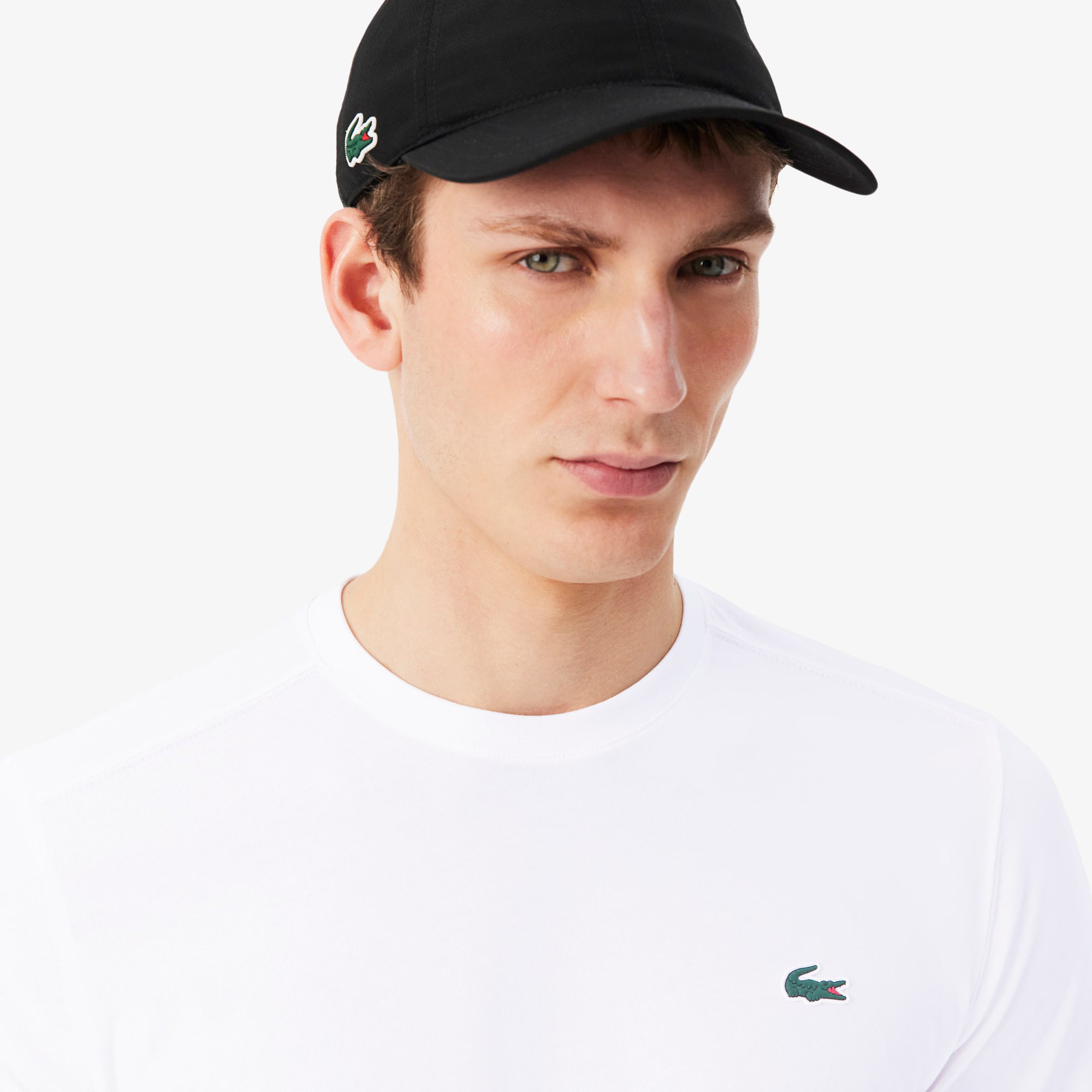 T-shirt sportiva in cotone Ultra-Dry Lacoste