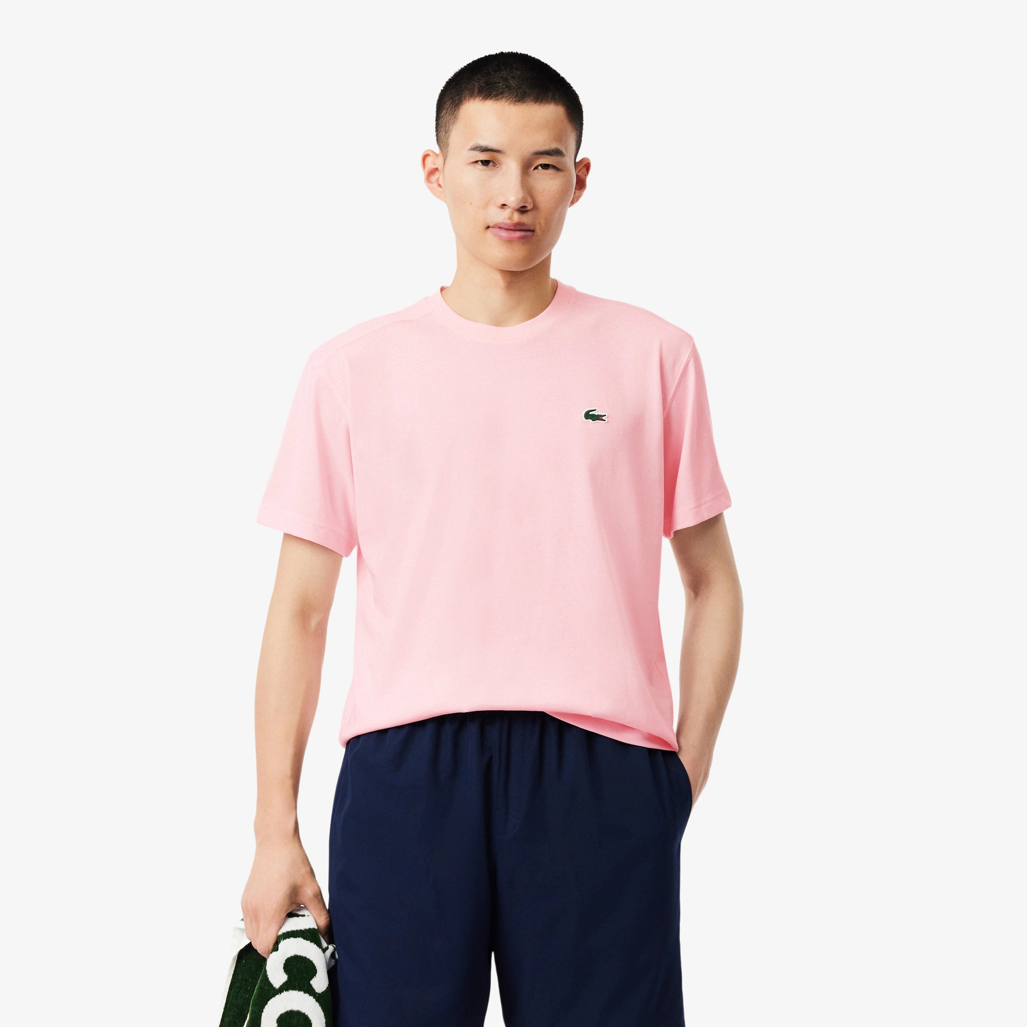 T-shirt sportiva in cotone Ultra-Dry Rosa