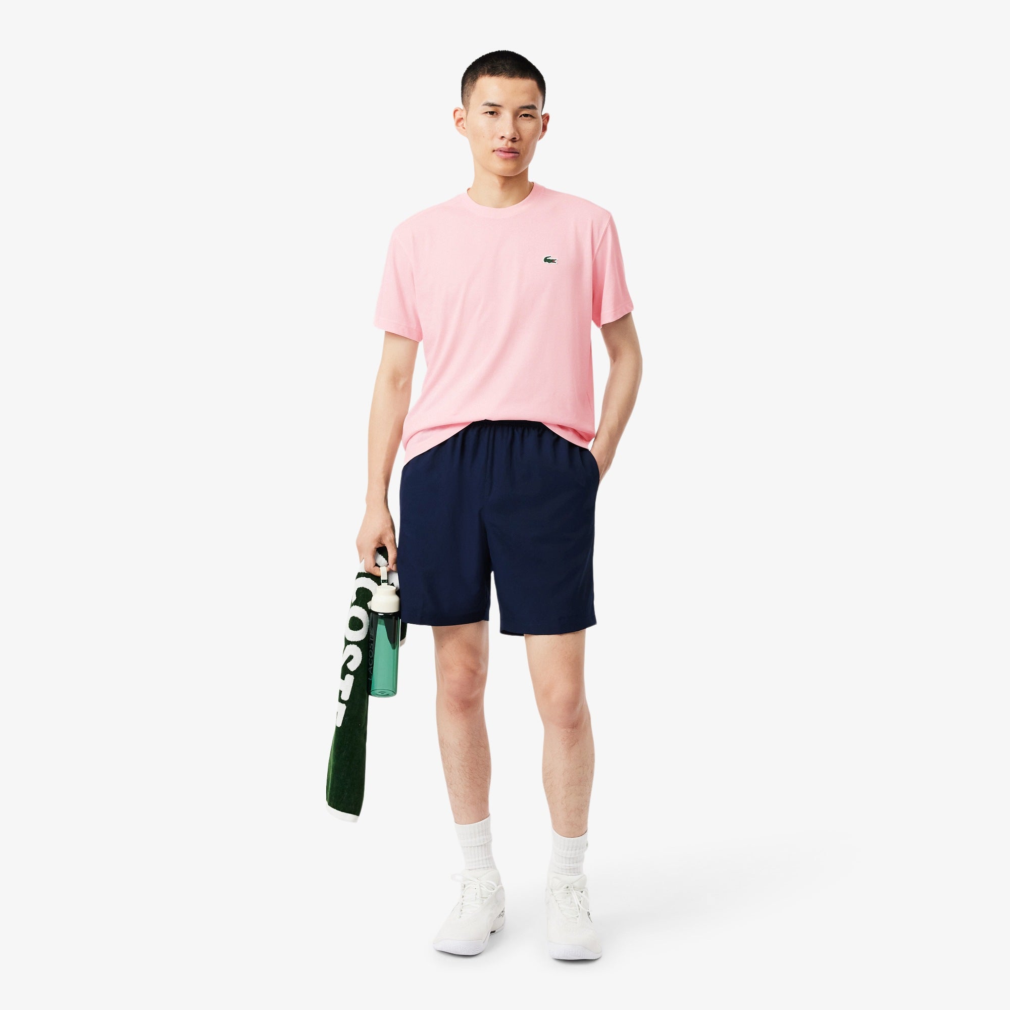 T-shirt sportiva in cotone Ultra-Dry Rosa