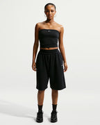 Nike Sportswear Shorts bermuda oversize a vita media in French Terry