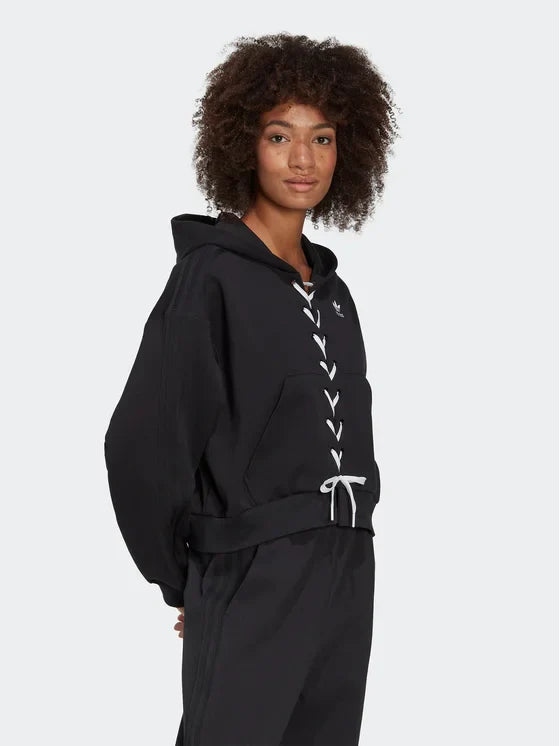 Felpa Always Original Laced HK5057 Nero Relaxed Fit