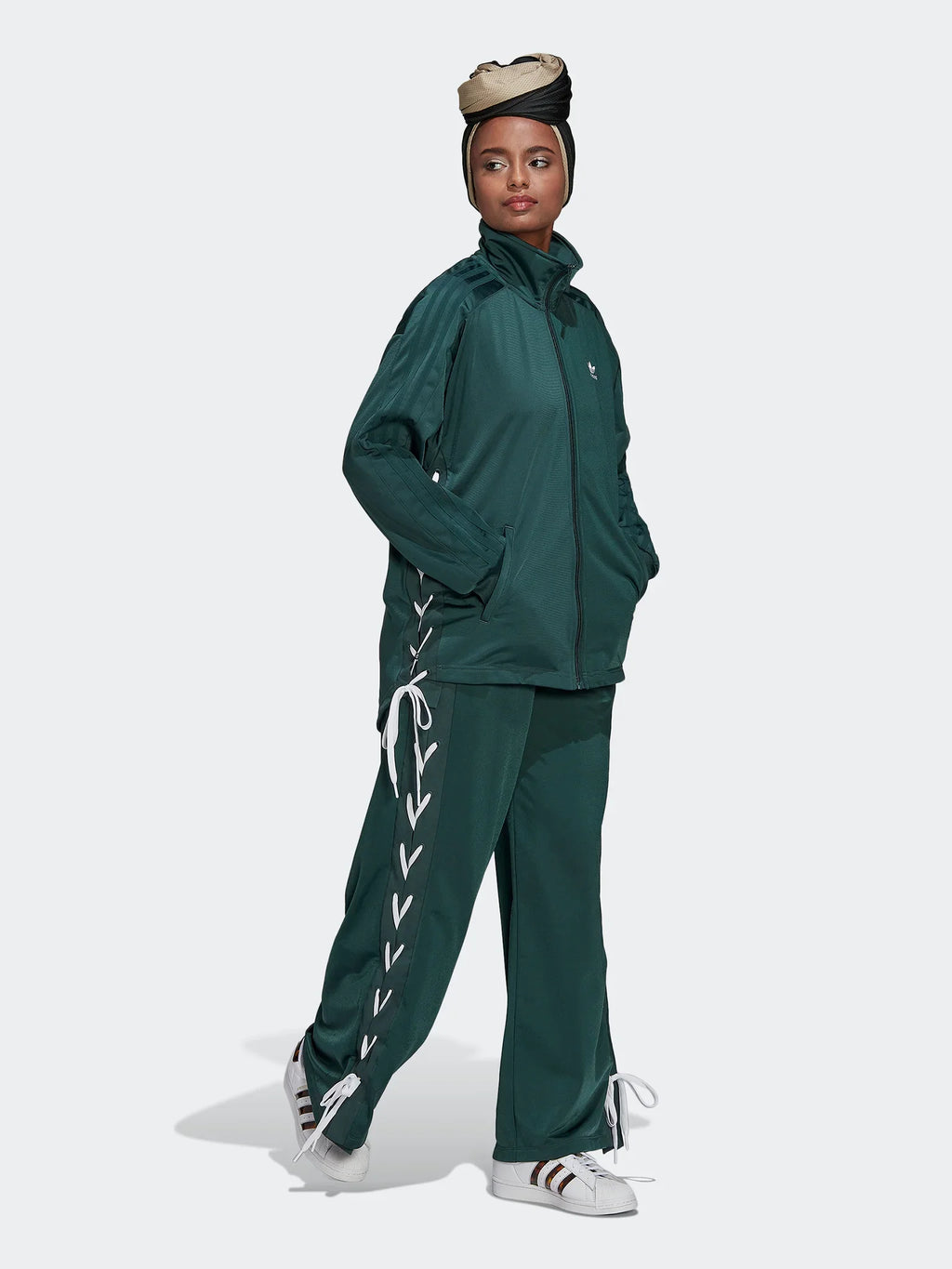 Felpa Always Original Laced Verde Relaxed Fit