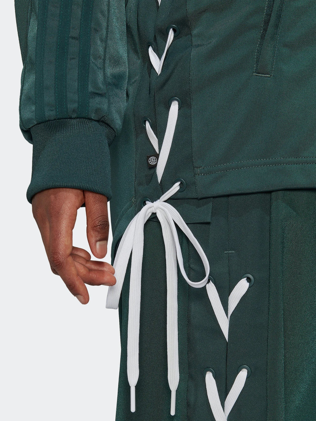 Felpa Always Original Laced Verde Relaxed Fit