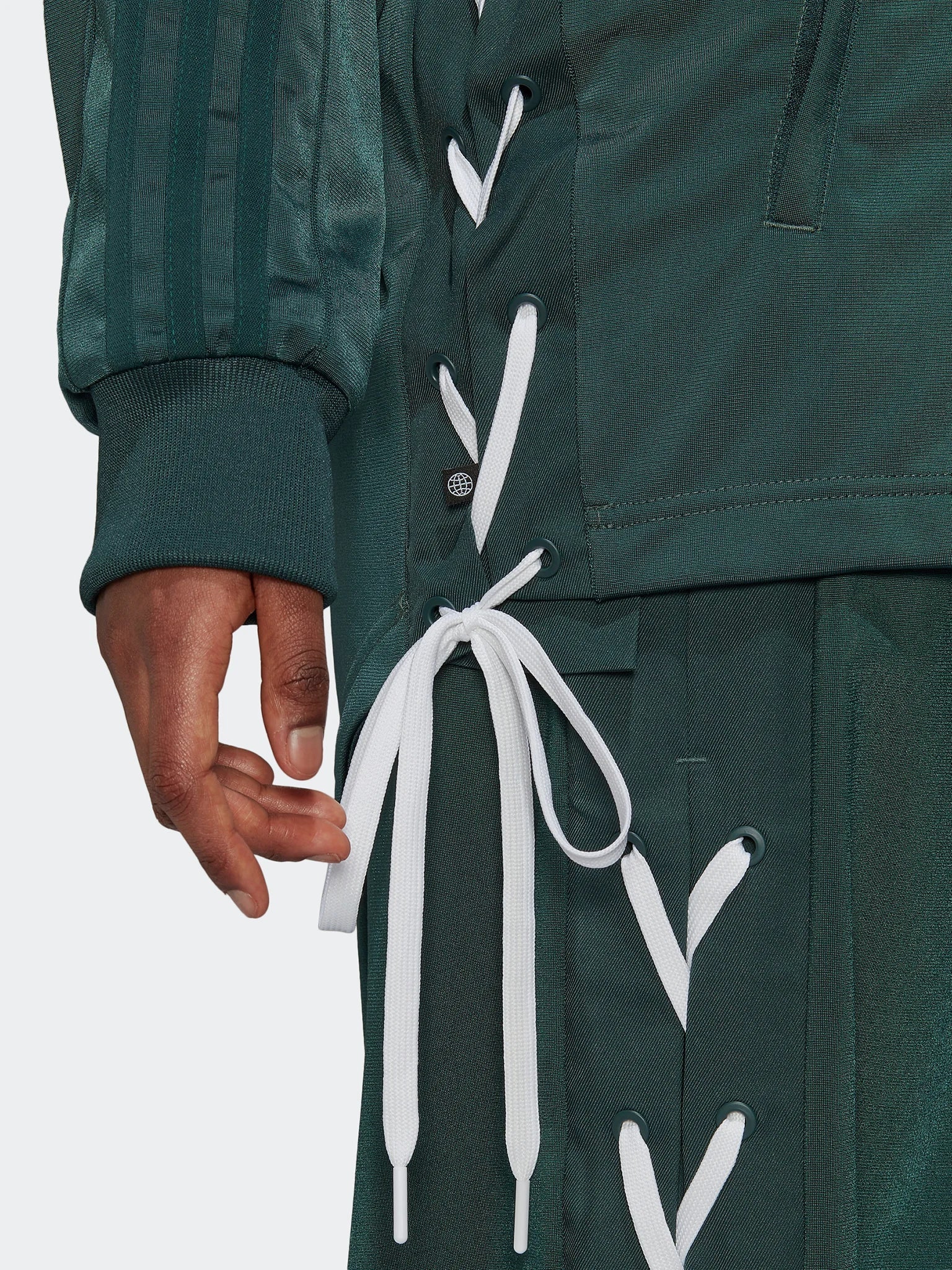 Felpa Always Original Laced Verde Relaxed Fit