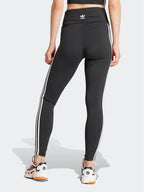 Leggings 3-Stripes Nero Slim Fit