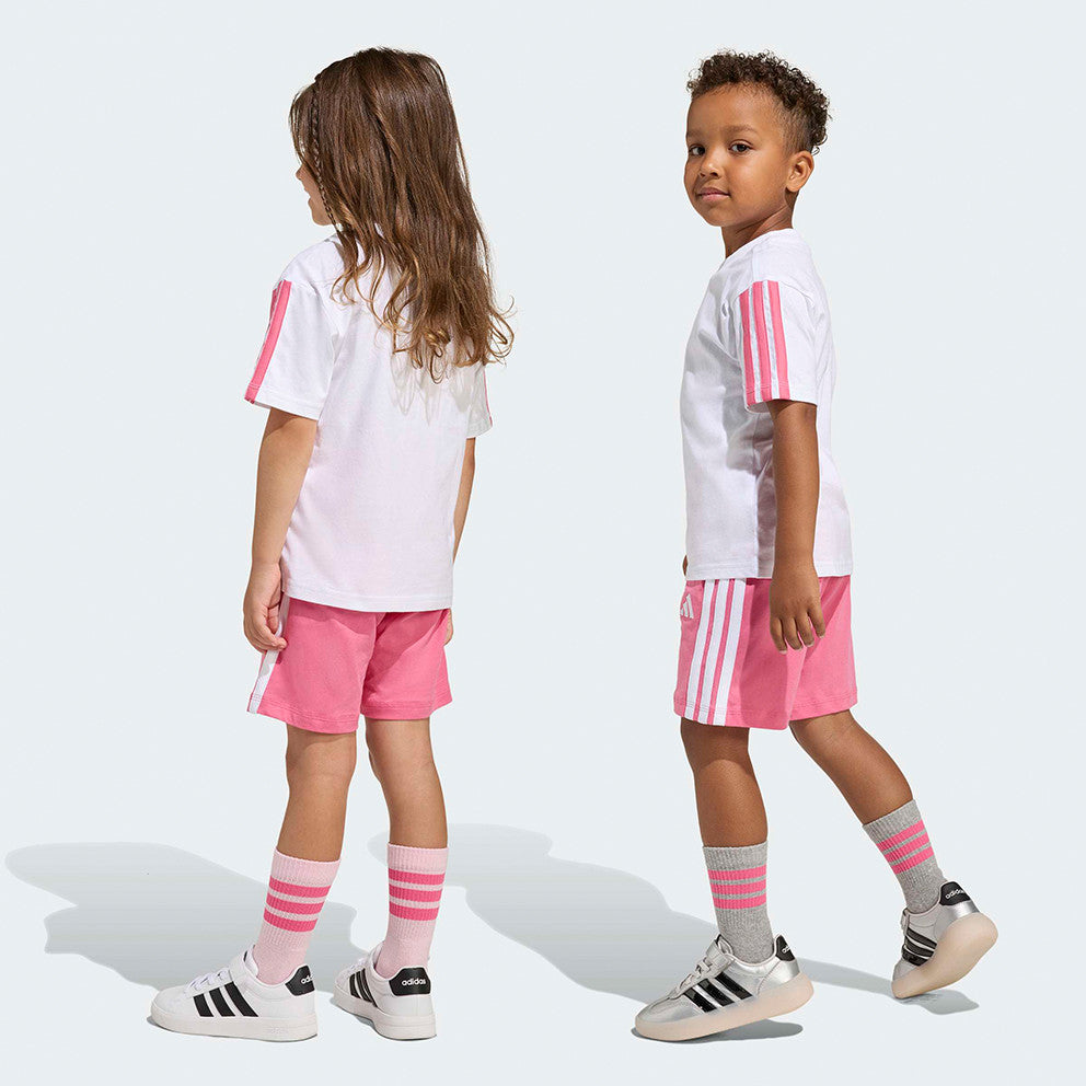 ADIDAS PERFORMANCE Completino Essentials bianco e rosa da bambina