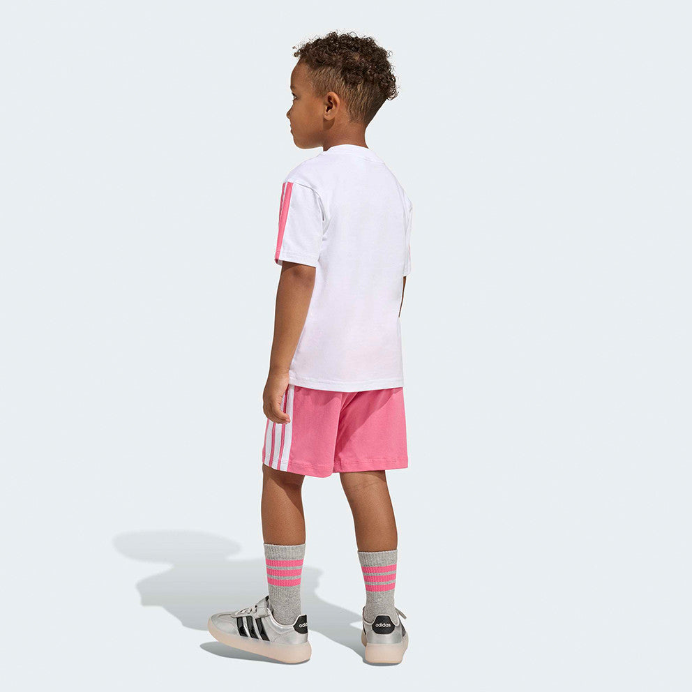 ADIDAS PERFORMANCE Completino Essentials bianco e rosa da bambina