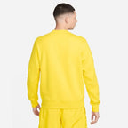 Felpa Nike Sportswear Club Fleece Gialla