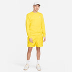 Felpa Nike Sportswear Club Fleece Gialla