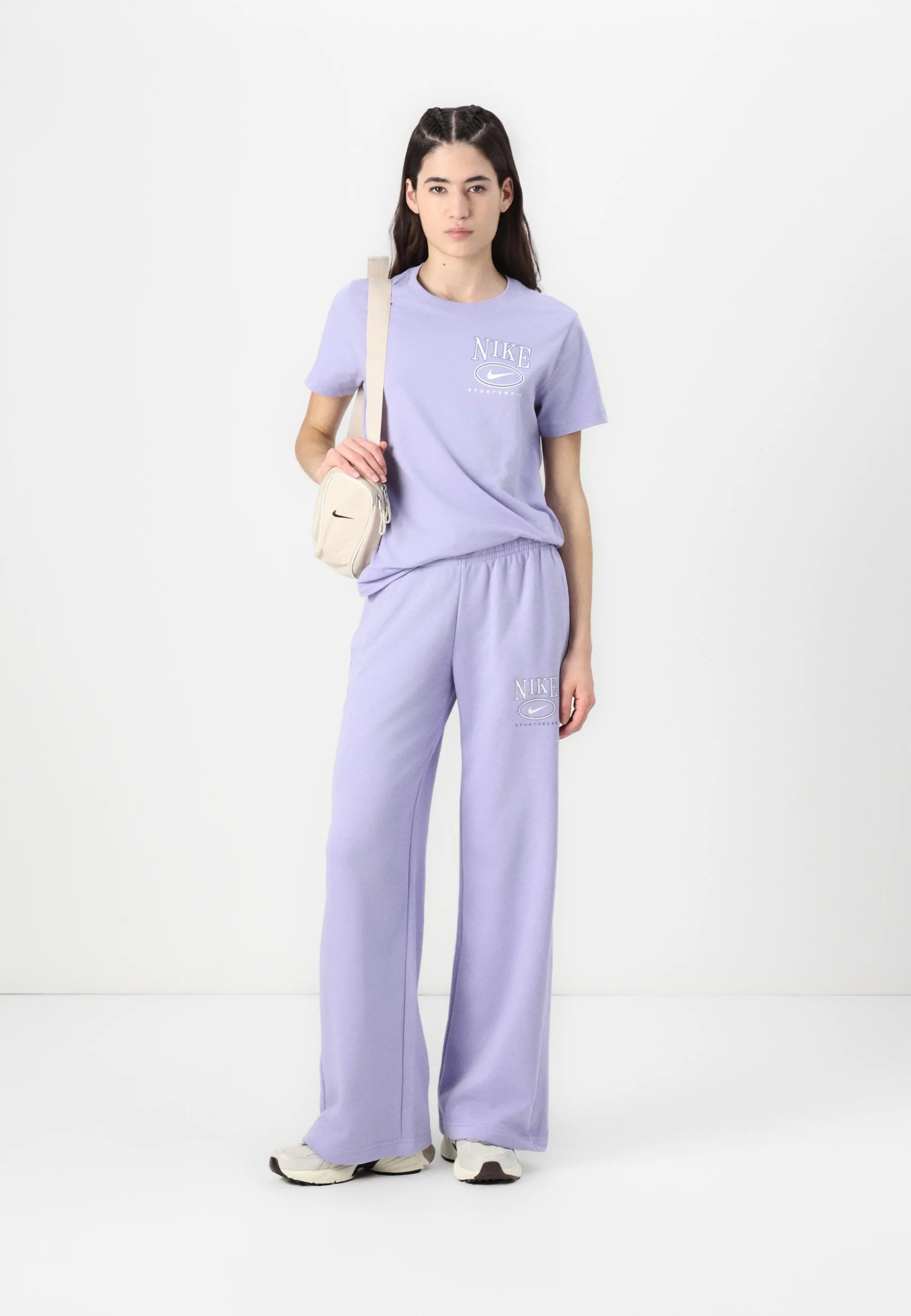 CLUB TEE - T-shirt con stampa - lilac ice