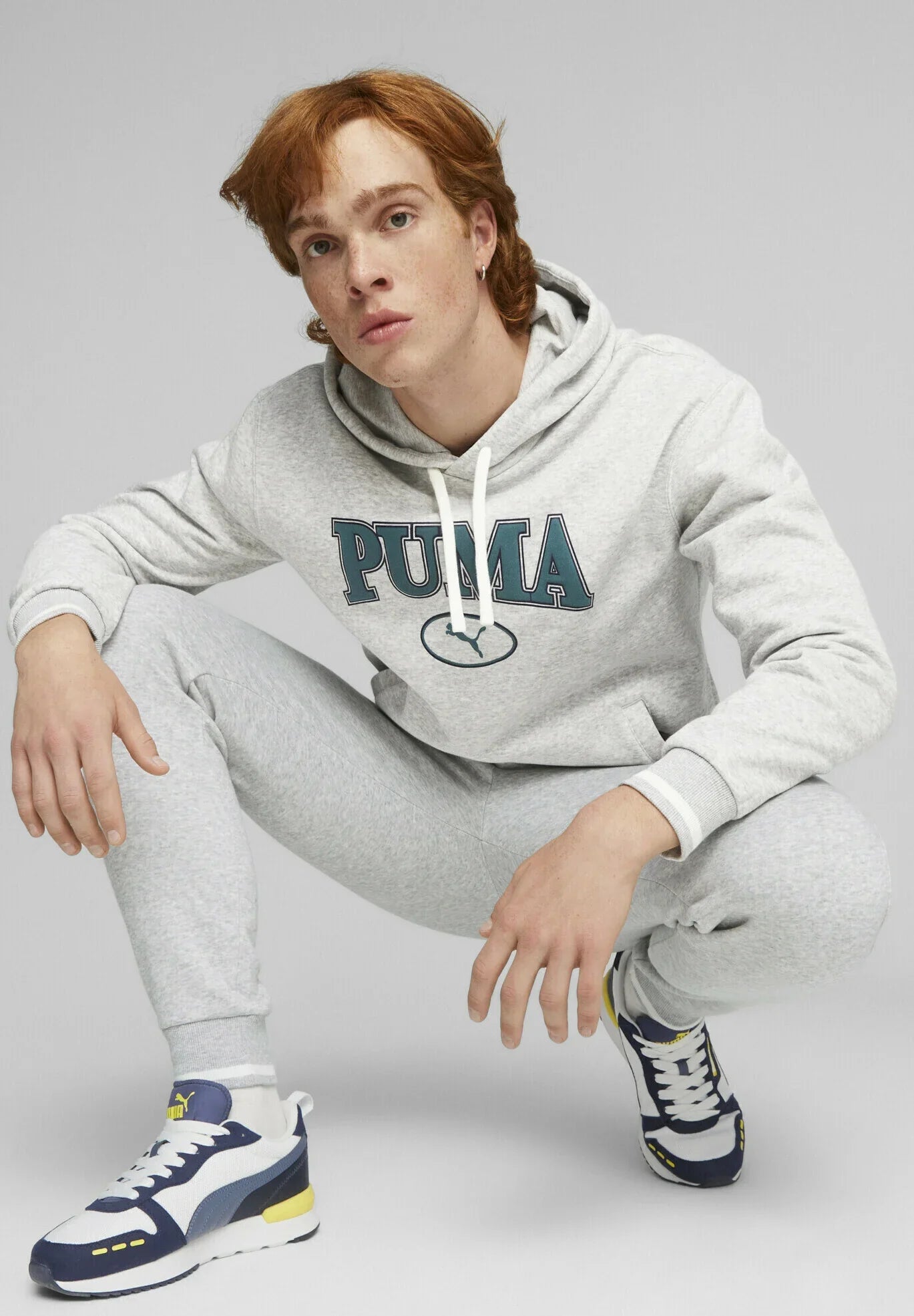 Puma Squad- Felpa con cappuccio-