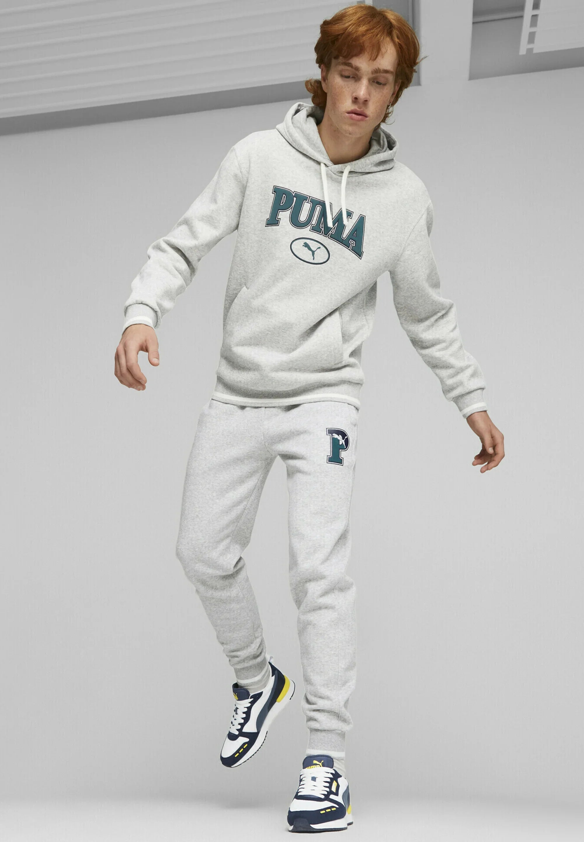 Puma Squad Sweatpants light gray heather