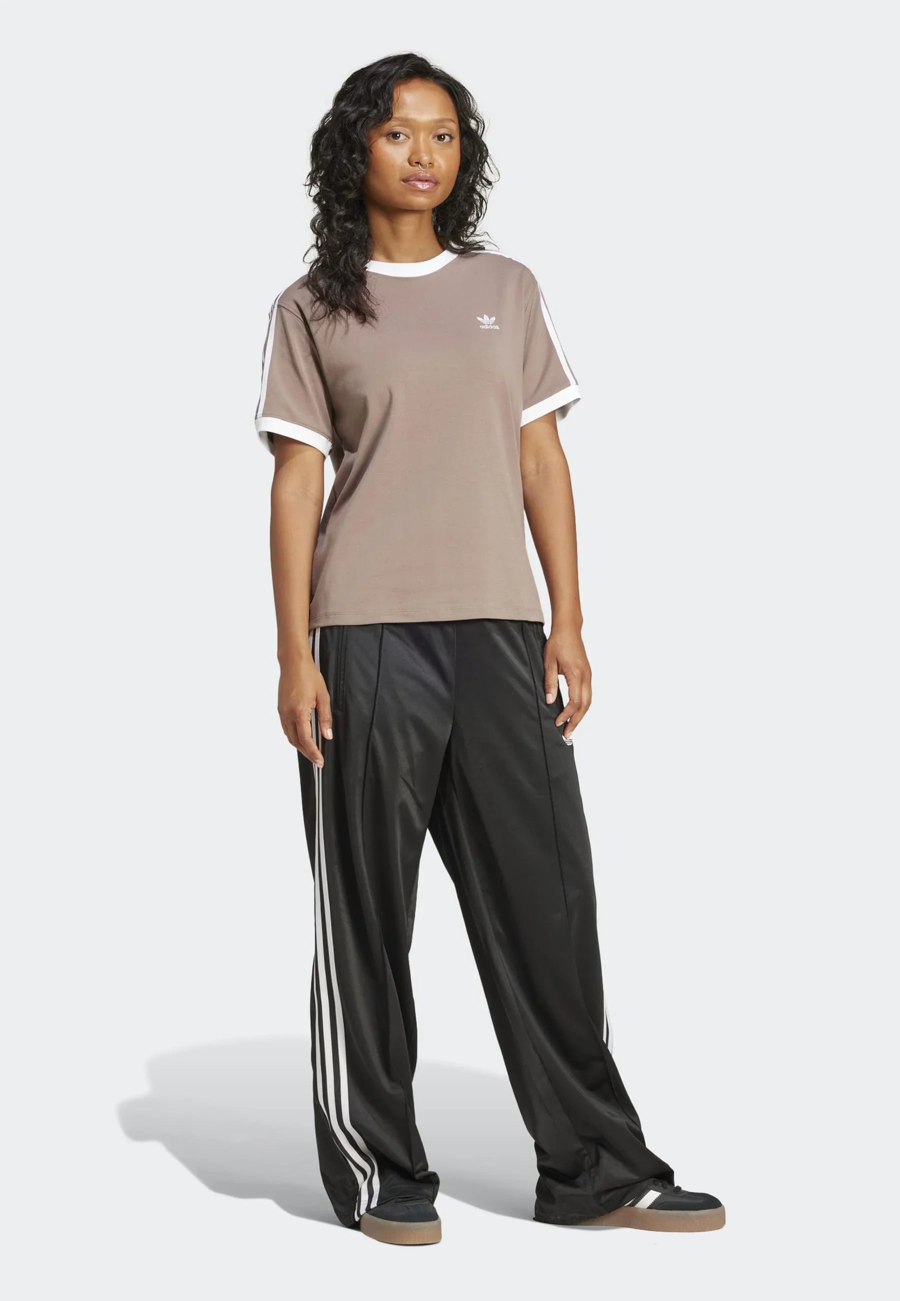 T-shirt 3-Stripes Marrone