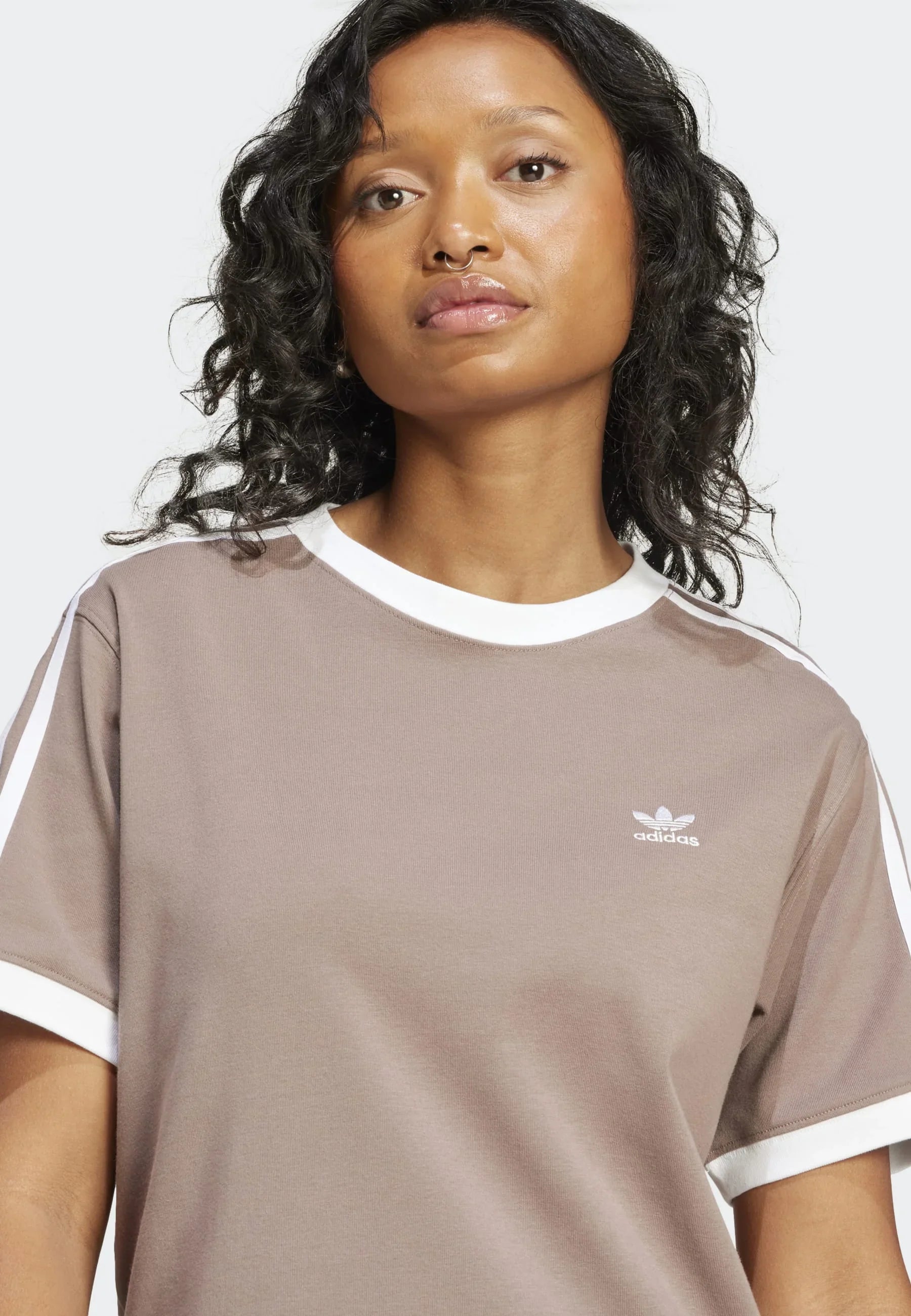 T-shirt 3-Stripes Marrone