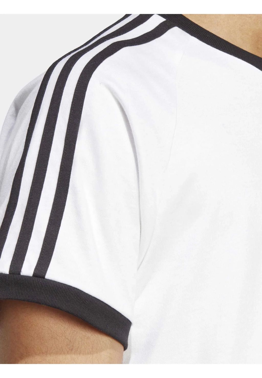 T-shirt adicolor 3 stripes Bianca
