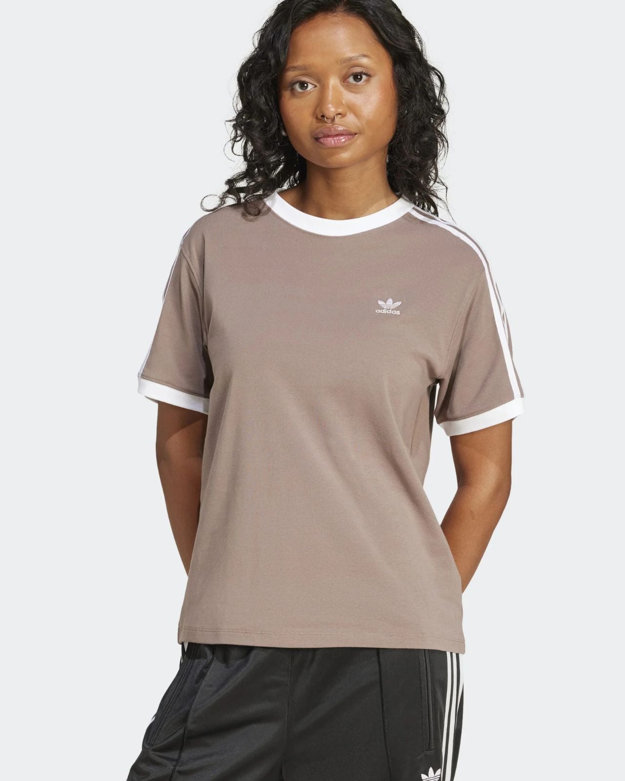 T-shirt 3-Stripes Marrone