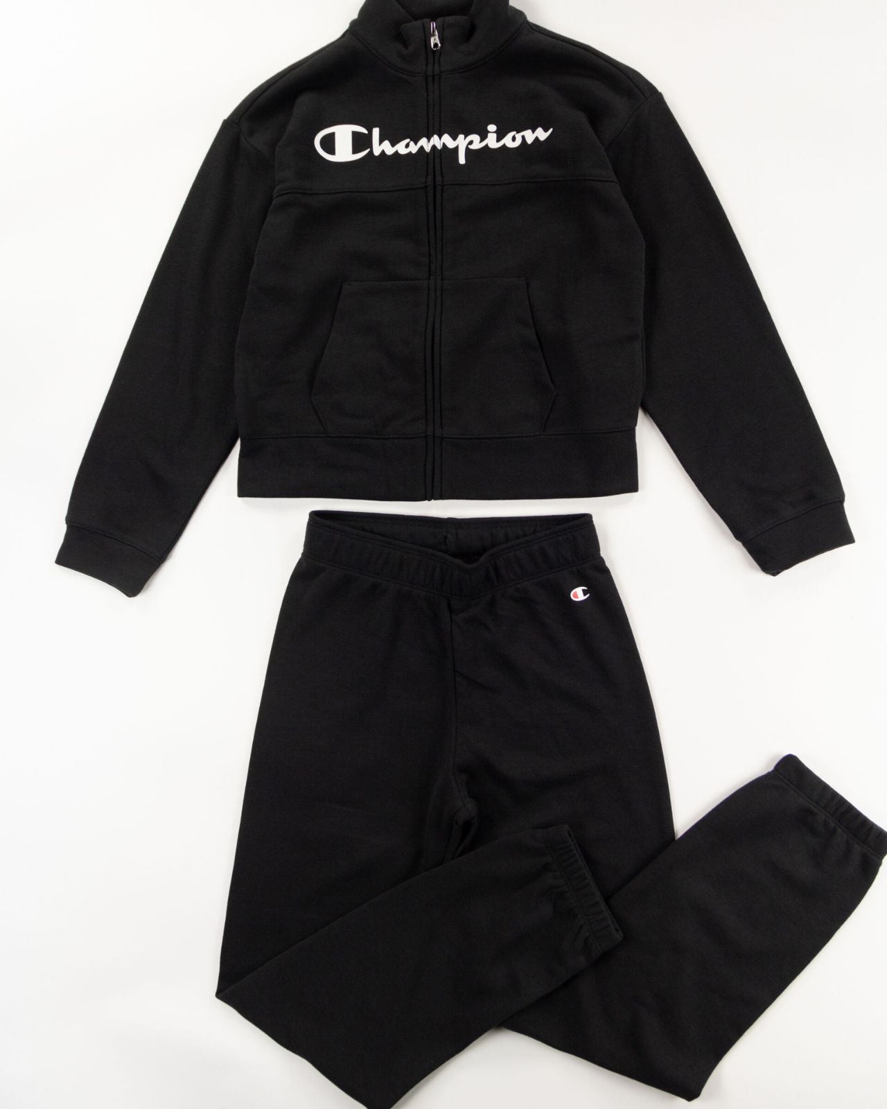 CHAMPION  tuta full zip con logo