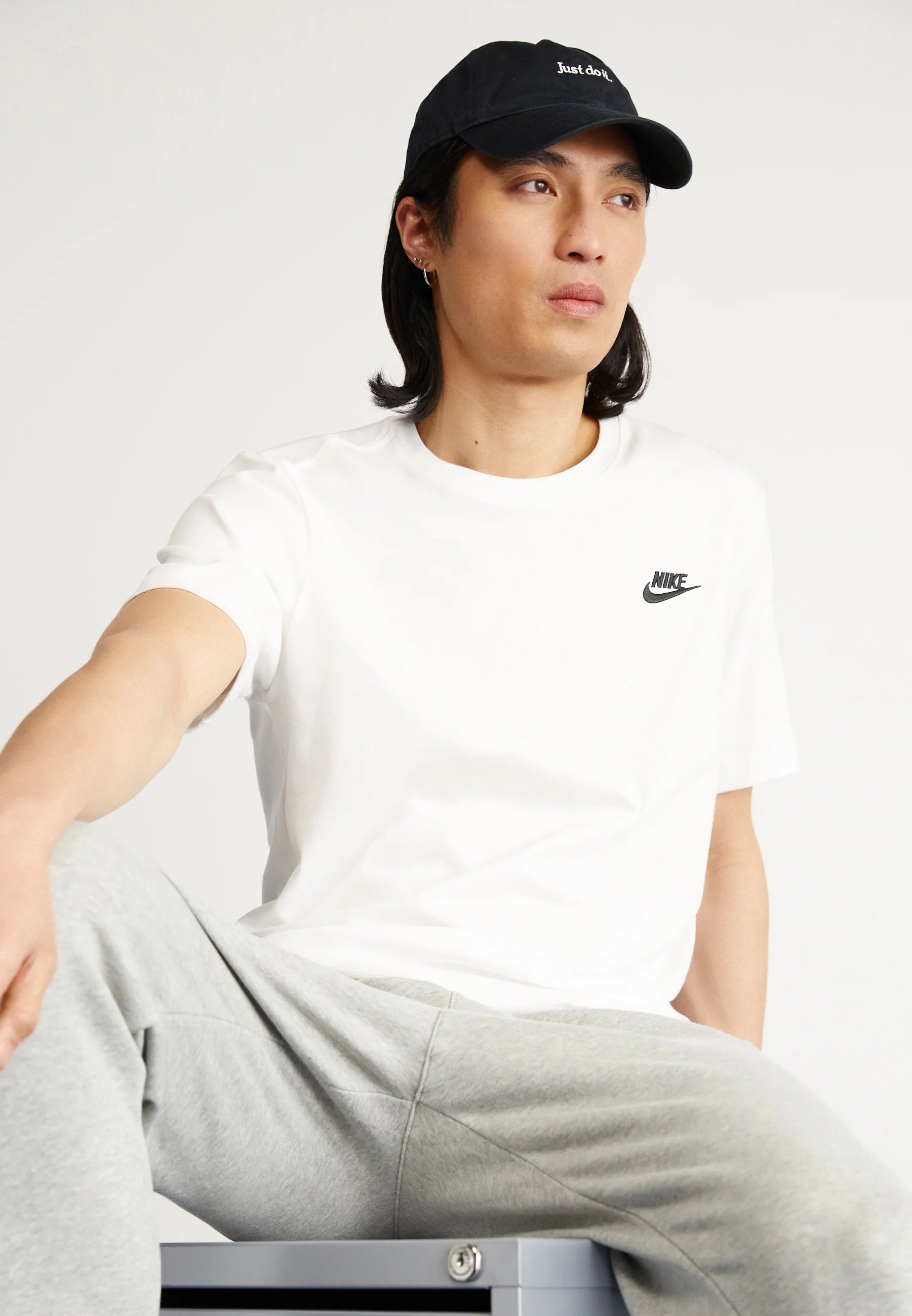 T-shirt Nike Club White