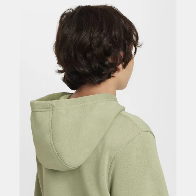 Felpa con cappuccio Nike Sportswear Club Fleece Verde unisex