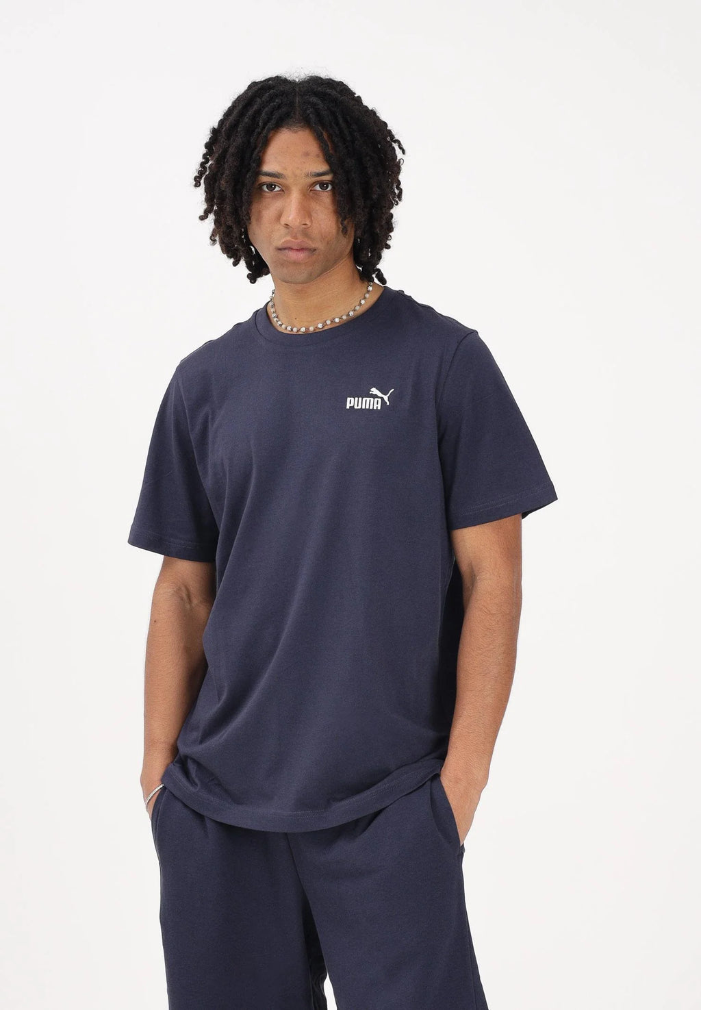 PUMA T-shirt a manica corta Better Classics blu da uomo