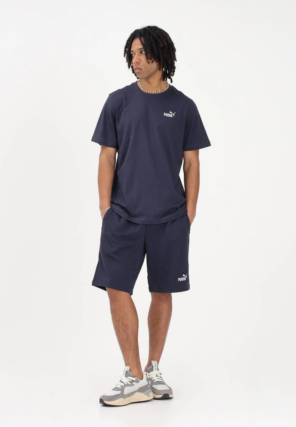 PUMA T-shirt a manica corta Better Classics blu da uomo