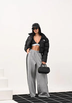 ADIDAS ORIGINALS Pantalone sportivo 3-Stripes Spacer grigio da donna