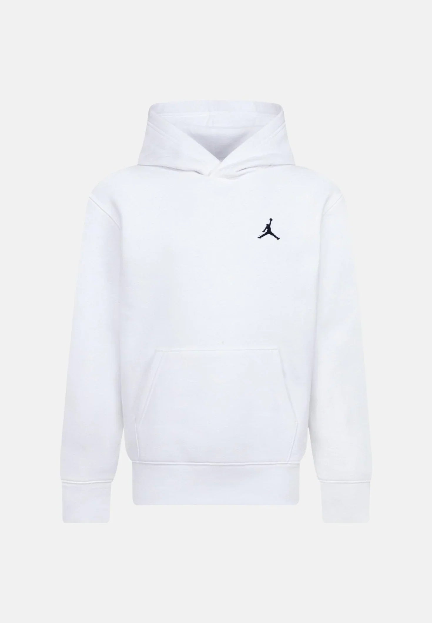 JORDAN Felpa con cappuccio Brooklyn bianca