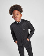 Felpa con zip da ragazzo Jordan Monogram Tack Jacket