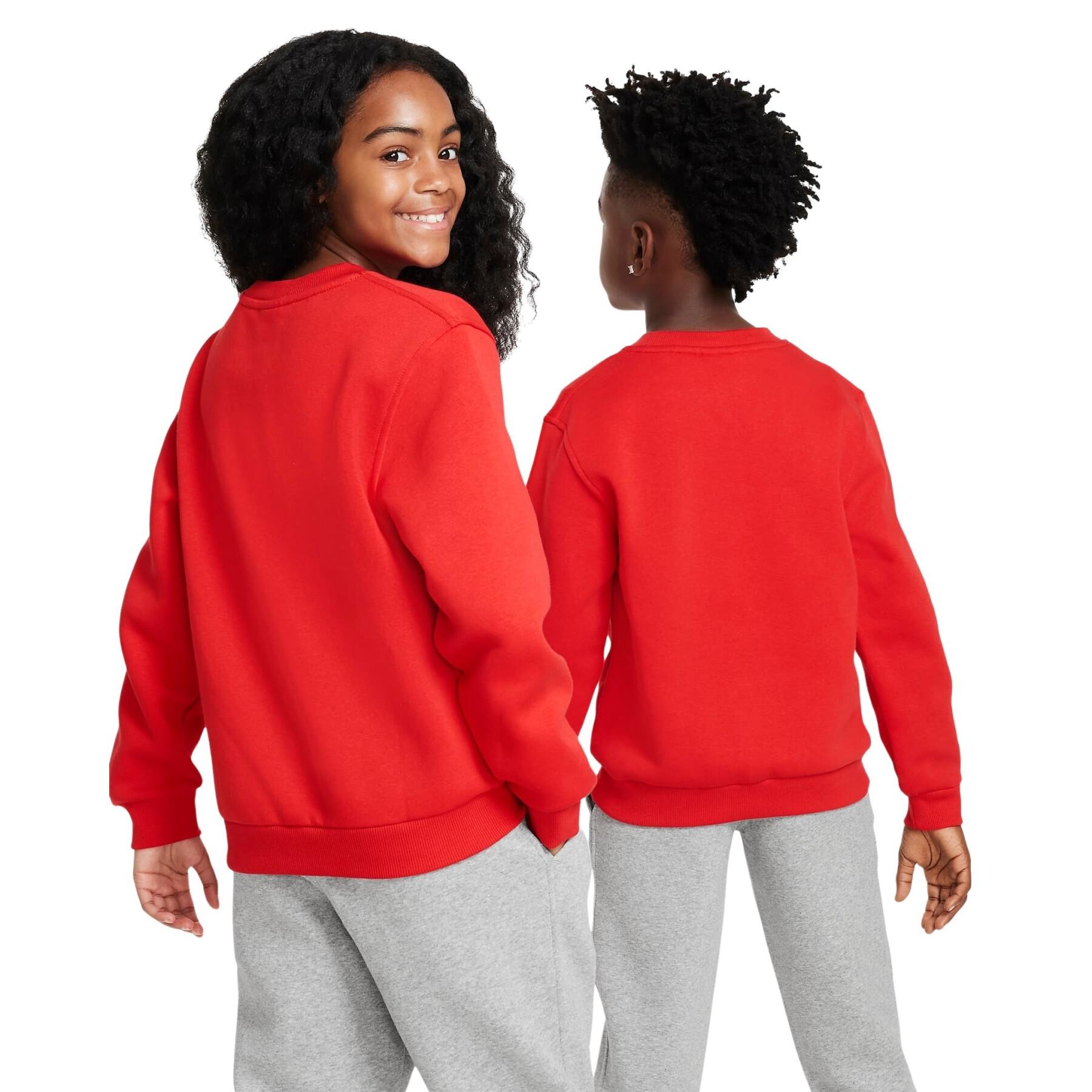 Felpa girocollo per bambini Nike Club Fleece LBR