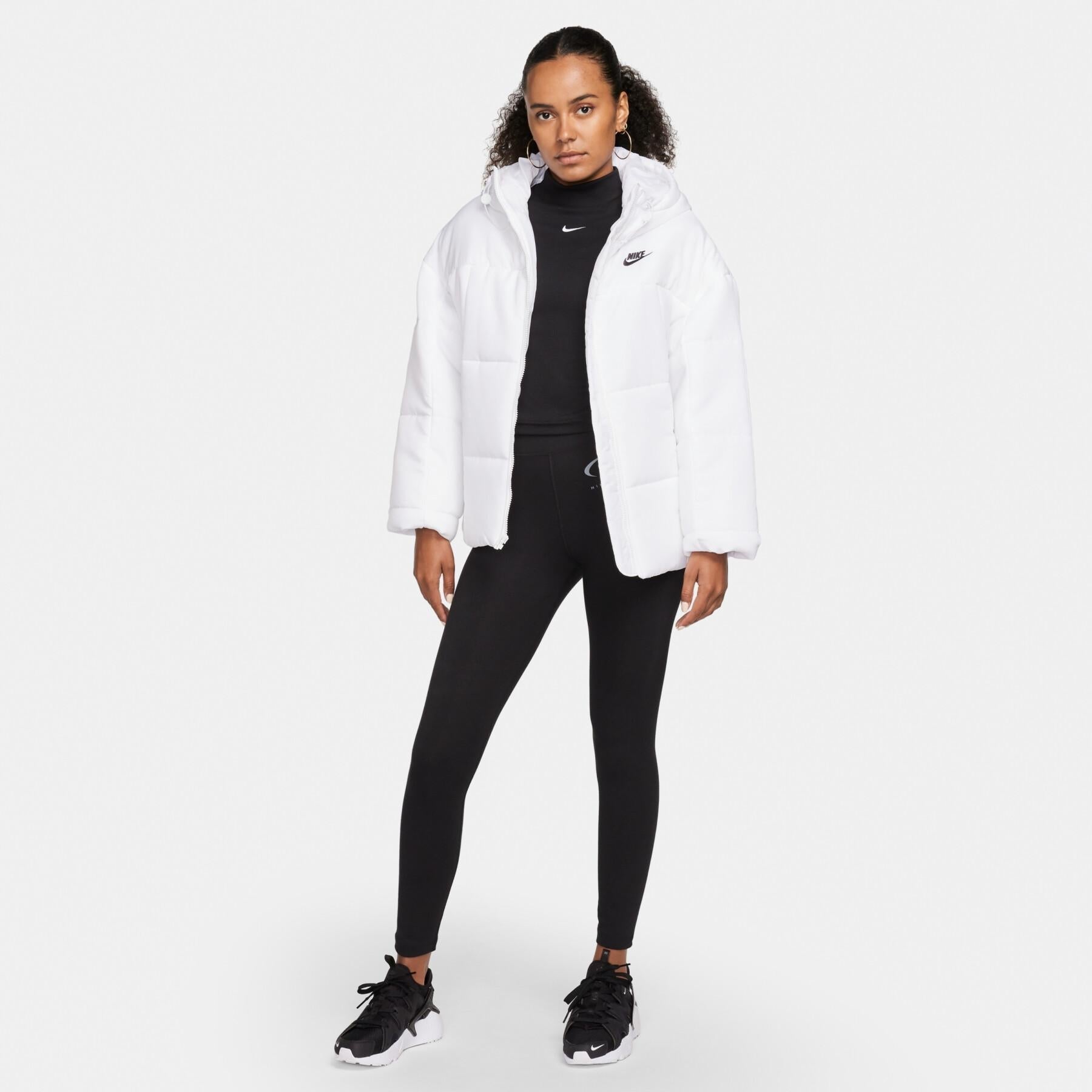 Leggings a vita alta stampati da donna Nike Swoosh