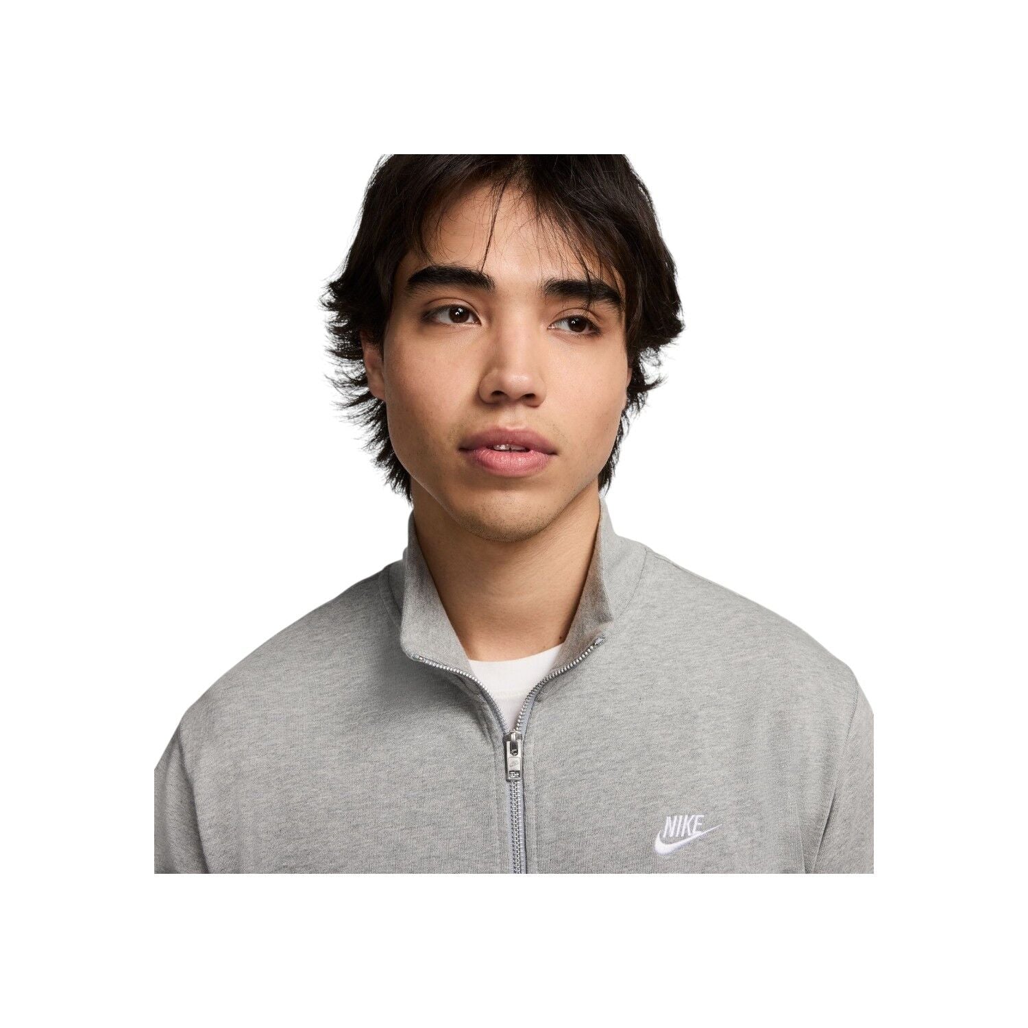 NIKE Felpa con zip Club da uomo